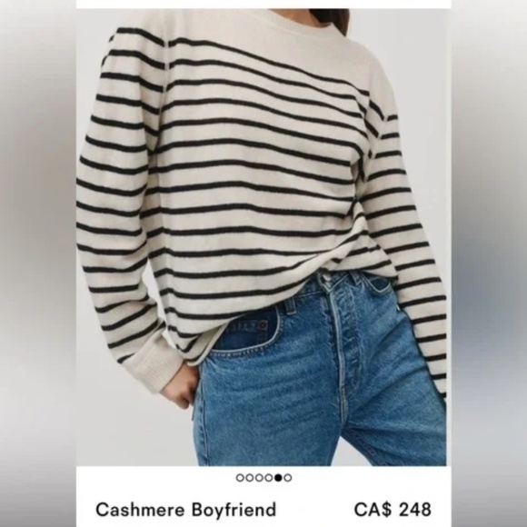 Reformation Boyfriend Cashmere Sweater - Picture 11 of 12